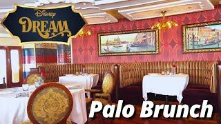 Palo Brunch Disney Cruise | Full Dining Review Disney Dream 2023