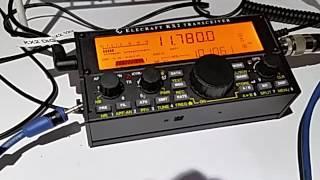 Shortwave reception comparison between Elecraft KX2, Kenwood TS590S and EAC R-390A