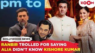 Ranbir Kapoor TROLLED after revealing Alia didn't know about Kishore Kumar; labeled 'Toxic' again