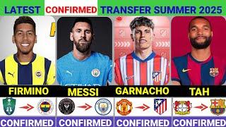 LATEST CONFIRMED TRANSFERS NEWS AND RUMORS TRANSFERS 2024 FIRMINO , MESSI, GARNACHO, TAH  