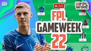 FPL Gameweek 22 Pod | The FPL Wire | Fantasy Premier League Tips 2024/25