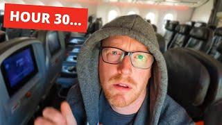 I Flew Around The World in 80 HOURS on LOW COST Airlines