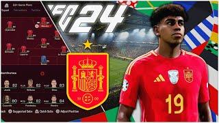 Luis de la Fuente's Spain Euro 2024 Tactics | EA FC 24