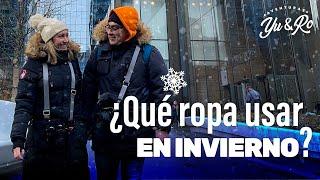 CÓMO vestirse para el FRIO en Nueva York | Ropa de Invierno NEW YORK