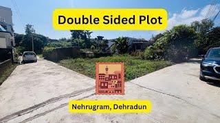 Double Sided Road Plot for Sale in near Nehrugram, Dehradun. Land for Sale in Dehradun. #plotforsale