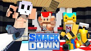 We Joined The WWE SMACK DOWN! | Minecraft Nintendo Fun House [37]