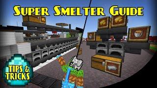 Super Smelter Furnace Guide | Minecraft Bedrock Tips & Tricks | MCPE XBOX PS SWITCH