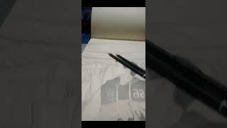 sketching by Aman Raza