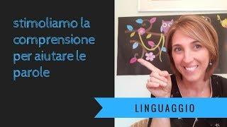 LINGUAGGIO stimoliamo la comprensione per aiutare le parole