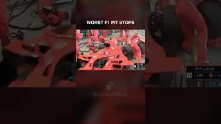 Worst F1 Pit Stops PT3 #f1 #f1shorts #maxverstappen