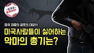 미국사람들이 싫어하는 악마의 총기는?