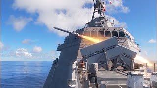 Test firing the Naval Strike Missile