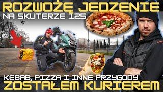 Rozwożę jedzenie na skuterze 125. JAK TO WYGLĄDA? JAK MNIE TRAKTUJĄ?