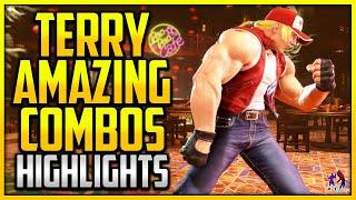 SF6 ▰ Terry Bogard Combos Highlights !! ▰ STREET FIGHTER 6 High Level Gameplay