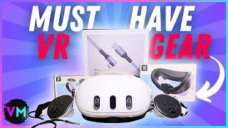 TOP ESSENTIAL Quest 3 VR Accessories in 2024 | Ultimate Guide 