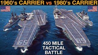 1960's US Carrier Group vs 1980's US Carrier Group (Naval Battle 151) | Sea Power