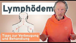 Lymphödem - Tipps zur Linderung und Vorbeugung von Wassereinlagerungen!