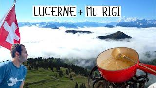 Is this heaven on Earth? LUCERNE & MOUNT RIGI (Switzerland | Part 2)