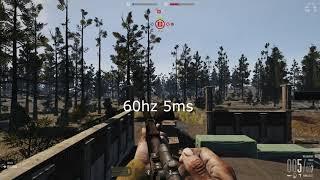 144hz 1ms VS 60hz 5ms Gaming Monitor Comparison Test on Heroes and Generals