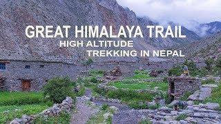 90 Days Trek. Great Himalaya Trail. High Altitude Trekking in Nepal