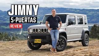 Suzuki Jimny 5 Puertas  El tradicional campero 4x4, ahora más familiar  Prueba - Reseña (4K)