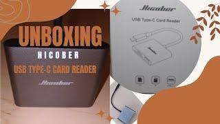 Unboxing Hicober 3in1 USB C to SD l Compatiable to all devices l @LifewithStefka #unboxing #hicober