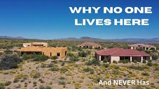 Luxury Homes Abandoned in the Desert near Kingman, Arizona