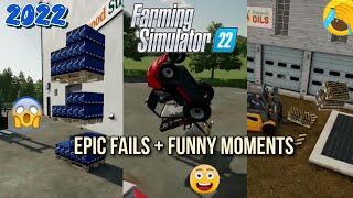 Epic fails + Funny Moments || Farming Simulator 22 | 2022