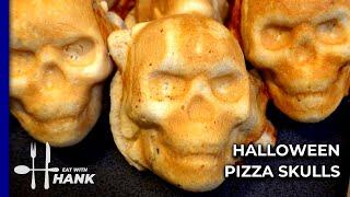 Halloween Oven Pizza Skulls Recipe