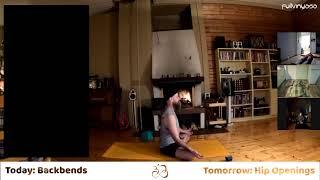 India Restream - 6AM Daily Yoga | Monday's Backbend Flow | #fv30plus