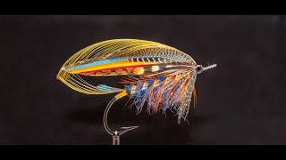 Tying the Gold'n Blue salmon fly with Jonas Andersson