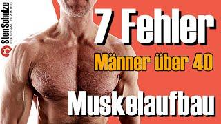 Muskelaufbau über 40 - 7 Fehler die Mann über 40 unbedingt vermeiden sollte!