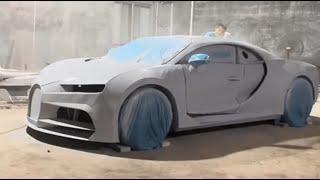 Selbstgebauter Bugatti Chiron Sport in 9 Minuten | Replik.