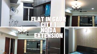 Furnished 2 BHK Flat For Rent in Gaur City 2 | Noida Extension | Greater Noida West |Flat For rent