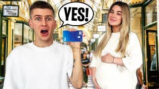 Saying YES To My PREGNANT Girlfriend For 24 HOURS!