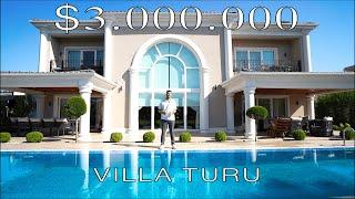 İstanbul'da $3.000.000'lık 7+1 Lüks Villa Turu