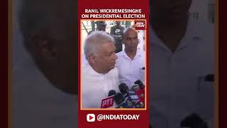 Ranil Wickremesinghe Speaks On Sri Lanka Presidential Election | Sri Lanka News