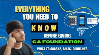 EVERYTHING YOU NEED TO KNOW BEFORE GIVING CA FOUNDATION | CA FOUNDATION JAN 25