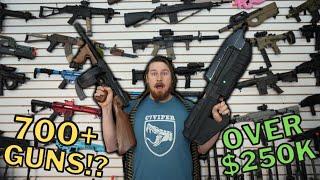 The World's LARGEST Airsoft Collection (Over 700 Airsoft Guns!)