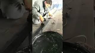 Quick repair of rubber conveyor belts