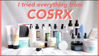 i tried everything from cosrx! | 코스알엑스 전제품을 사용해봤다!