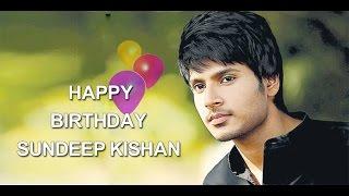 Sundeep Kishan Birthday Special | Happy Birthday to Young Hero Sundeep