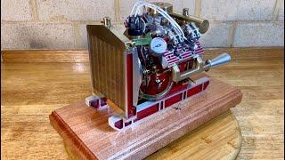 Howell V4 Scale model engine.