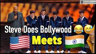 Team Shraey Khanna INDIAN Boys in USA | MJ Style Dance | Steve Harvey | Showtime at Apollo