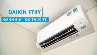 Đánh giá, đo thực tế điều hoà Daikin FTKY: lọc không khí rất "bá", cả đêm mất chưa đến 5k tiền điện