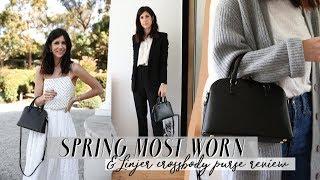 Spring Most Worn Items - Four Minimal Outfits + Linjer Crossbody Bag Review | Mademoiselle [AD]