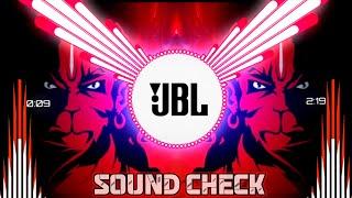 Sound Check High Vibration: Jay Shree Ram Bajrang Dal JBL BASS DJ song #dj