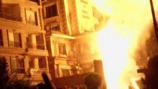 Egypt protesters torch Muslim Brotherhood headquarters in Cairo