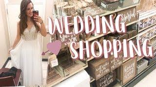 Shop With Me: WEDDING DECOR!