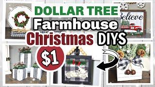 WOW!?! $1 DIY Christmas Decor | Dollar Tree Farmhouse Christmas Decor Ideas 2020 | Krafts by Katelyn